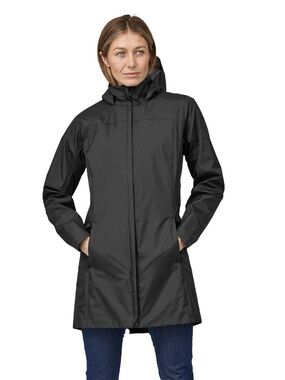 NEW Patagonia Women's Torrentshell 3L Rain Parka Jacket Black, Small